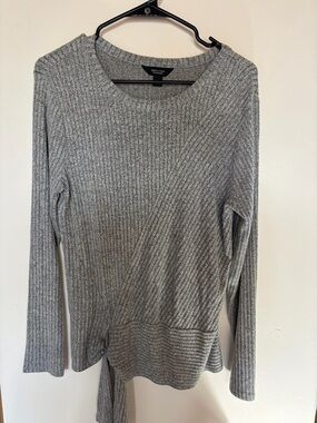 Grey Vera Vera Wang Heather Sweater